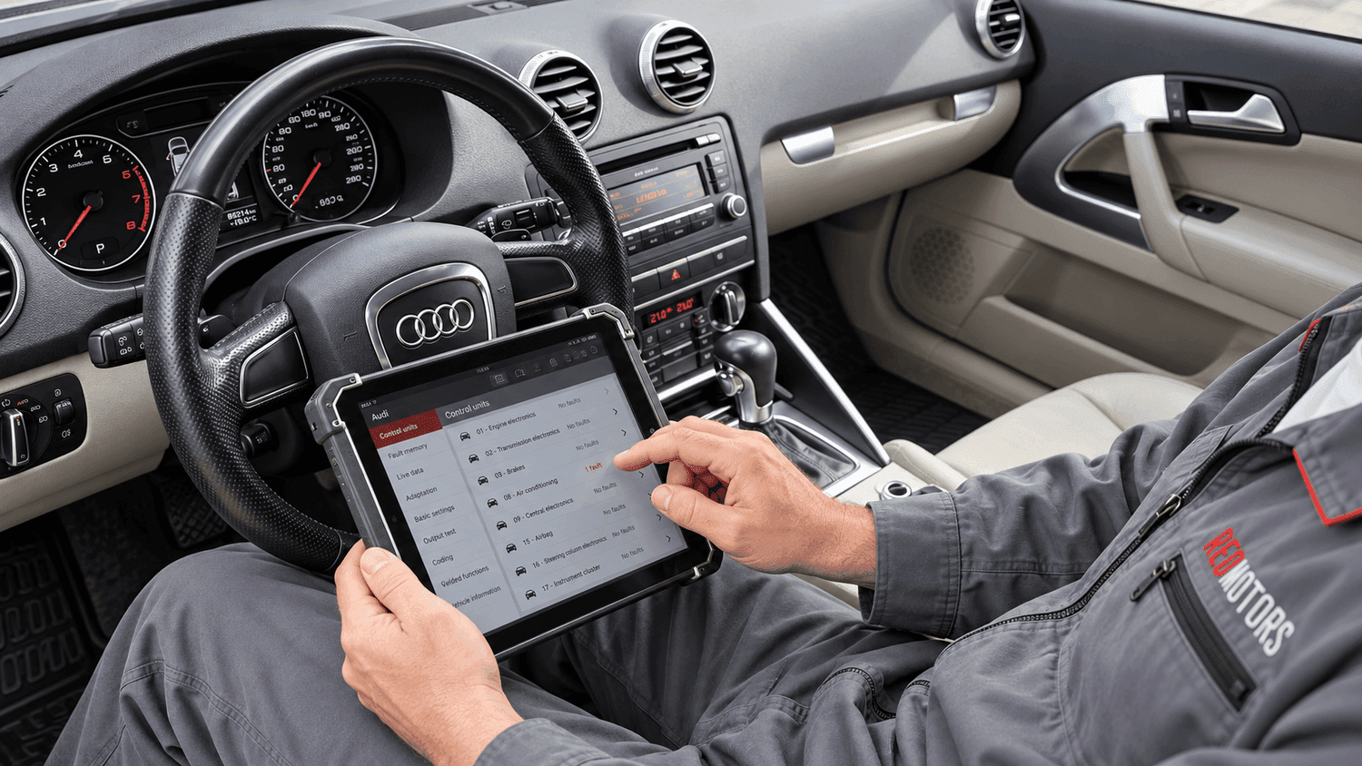 Диагностика АКПП Audi